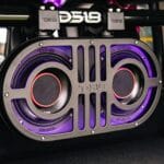Dual 8" Marine and Powersports PRO Roll Cage Sound Bar System with Built in LED RGB Lights 500 Watts Rms ( 2 x PRO-HY8.4B Included)