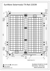 Ημιεύκαμπτα πάνελ : Σειρά TX-Rail για ρέλι/κάγκελο σκάφους - Image 20
